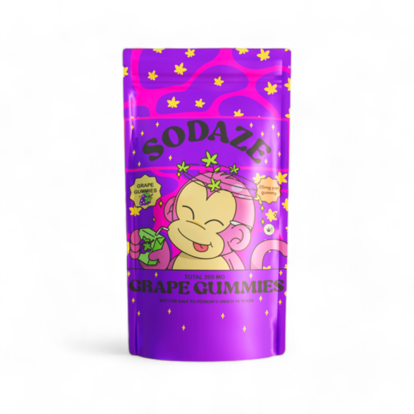 Sodaze Grape  Gummies